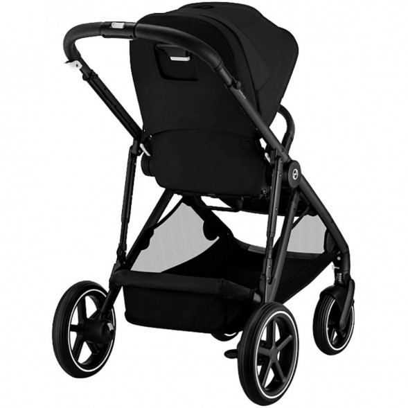 Детская коляска Cybex Gazelle S BLK Moon Black с корзиной и дождевиком в Великом Новгороде