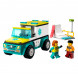Конструктор LEGO City 60403 Скорая помощь и сноубордист в Великом Новгороде