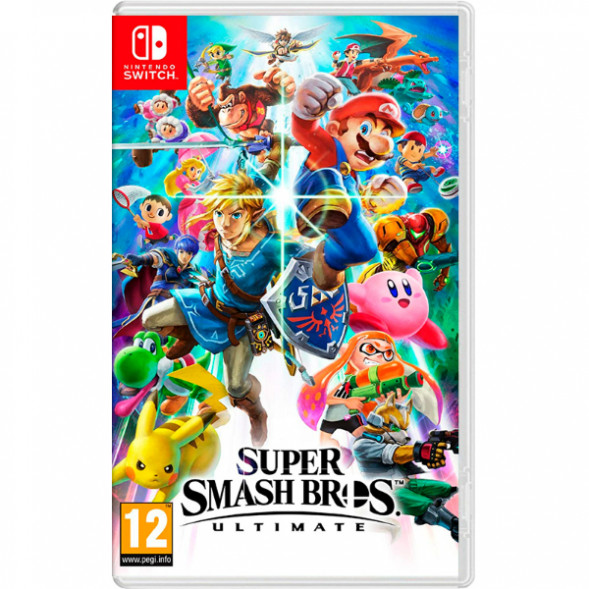 Игры Super Smash Bros. Ultimate [Nintendo Switch, русская версия] в Великом Новгороде