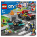 Конструктор LEGO City Fire 60319 Пожарная бригада и полицейская погоня в Великом Новгороде