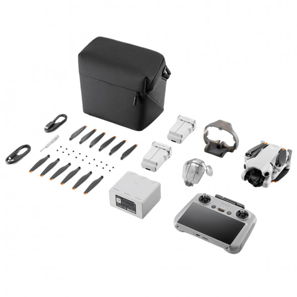 Квадрокоптер DJI Mini 4 Pro Fly More Combo (DJI RC 2) в Великом Новгороде