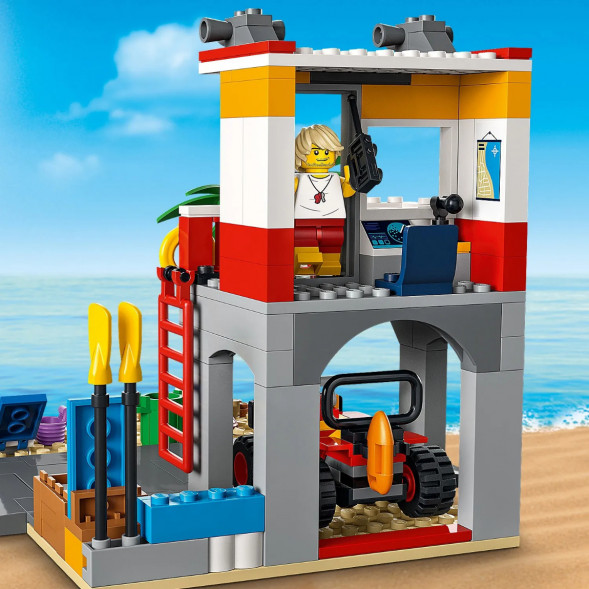 Конструктор LEGO City 60328 Пост спасателей на пляже в Великом Новгороде
