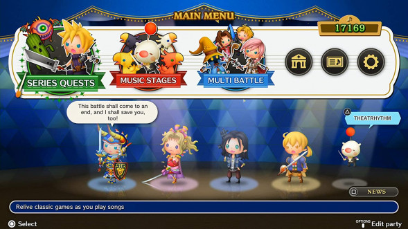 Игра Theatrhythm: Final Bar Line [Nintendo Switch, английская версия] в Великом Новгороде