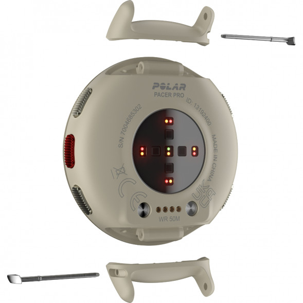 Умные часы Polar Pacer Pro, White Cloud (S-L) в Великом Новгороде