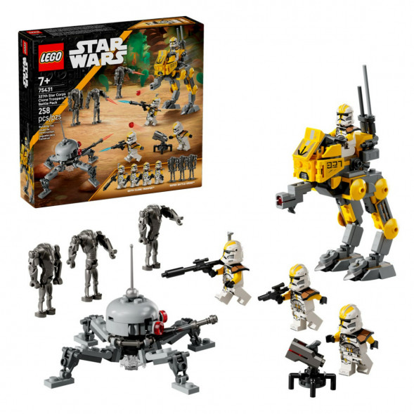 Конструктор LEGO Star Wars 75431 Боевой набор клонов 327-го звездного корпуса в Великом Новгороде
