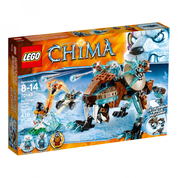 Конструктор LEGO Legends of Chima 70143 Саблезубый шагающий робот Сэра Фангара в Великом Новгороде