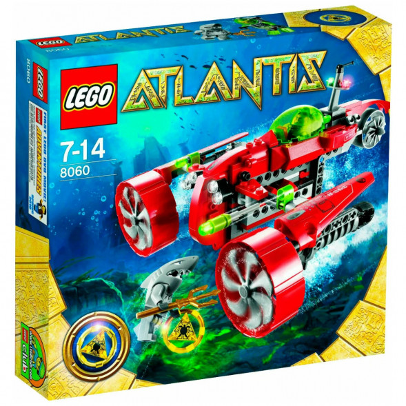 Конструктор LEGO Atlantis 8060 Субмарина Тайфун Турбо в Великом Новгороде