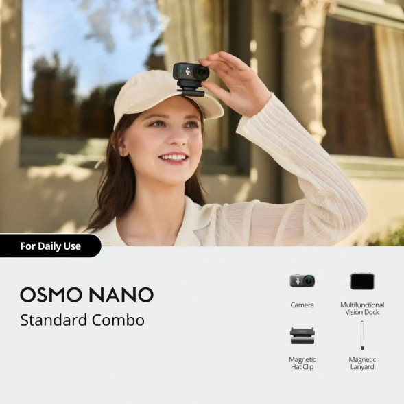 Экшн-камера DJI Osmo Nano 64 ГБ Standard Combo в Великом Новгороде