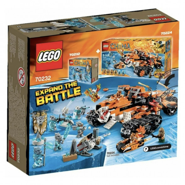 Конструктор LEGO Legends of Chima 70232 Лагерь клана Саблезубых Тигров в Великом Новгороде