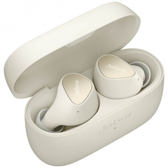 Беспроводные наушники Jabra Elite 4, Light Beige в Великом Новгороде