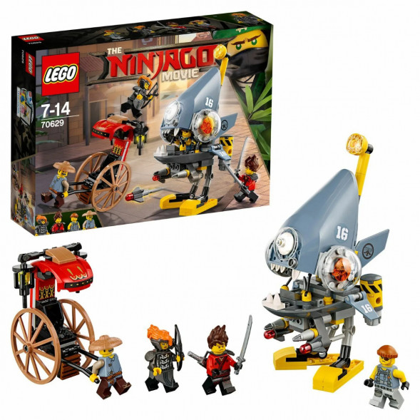 Конструктор LEGO Ninjago 70629 Нападение пираньи в Великом Новгороде