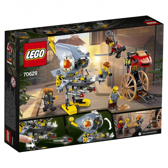 Конструктор LEGO Ninjago 70629 Нападение пираньи в Великом Новгороде