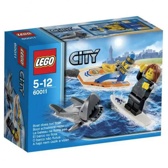 Конструктор LEGO City 60011 Спасение сёрфингиста в Великом Новгороде