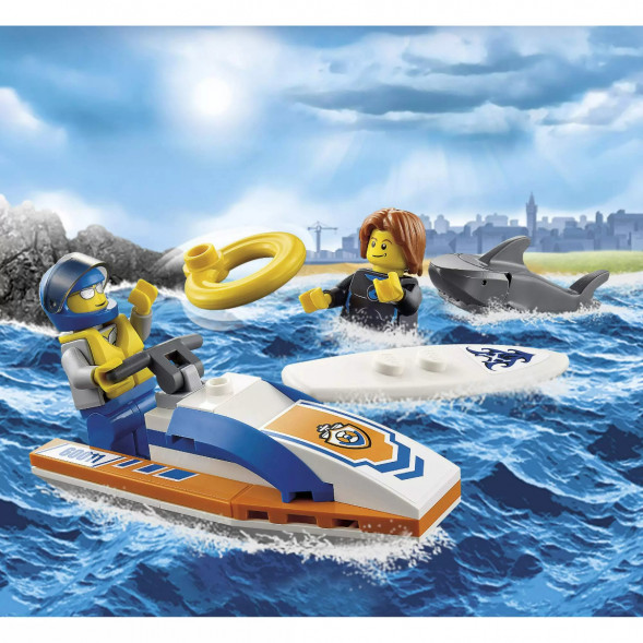 Конструктор LEGO City 60011 Спасение сёрфингиста в Великом Новгороде