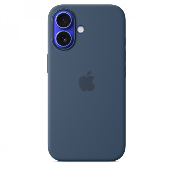 Чехол Apple для iPhone 16 Silicone MagSafe,  Denim (MYY23ZM/A) в Великом Новгороде