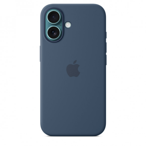 Чехол Apple для iPhone 16 Silicone MagSafe,  Denim (MYY23ZM/A) в Великом Новгороде