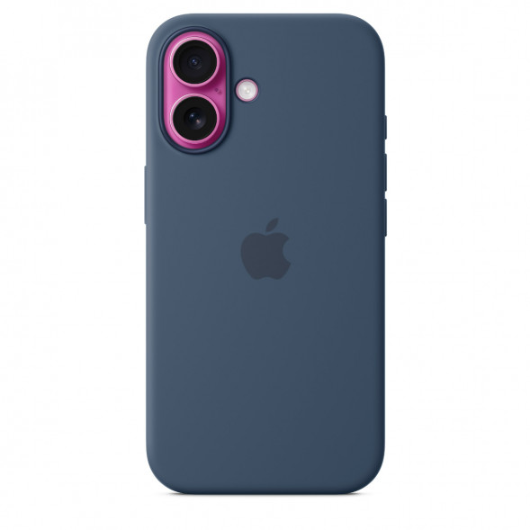 Чехол Apple для iPhone 16 Silicone MagSafe,  Denim (MYY23ZM/A) в Великом Новгороде