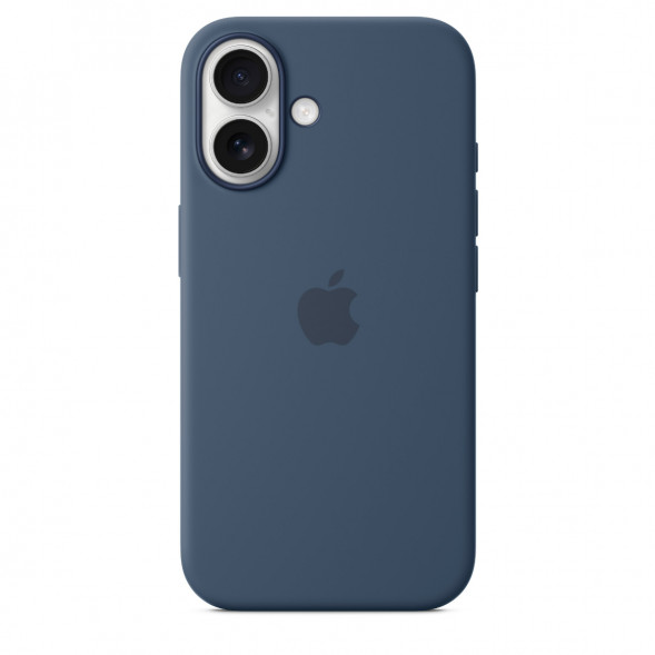 Чехол Apple для iPhone 16 Silicone MagSafe,  Denim (MYY23ZM/A) в Великом Новгороде