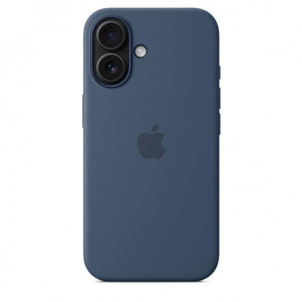 Чехол Apple для iPhone 16 Silicone MagSafe,  Denim (MYY23ZM/A) в Великом Новгороде