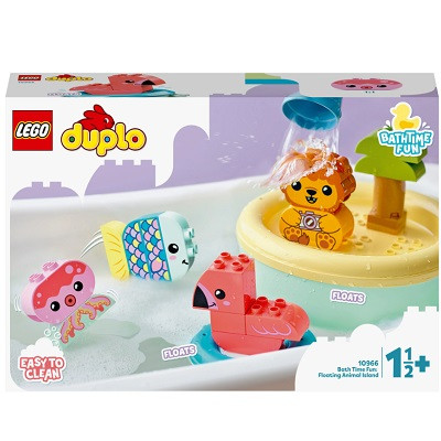 Конструктор LEGO DUPLO Creative Play 10966 Приключения в ванной: плавучий остров для зверей в Великом Новгороде