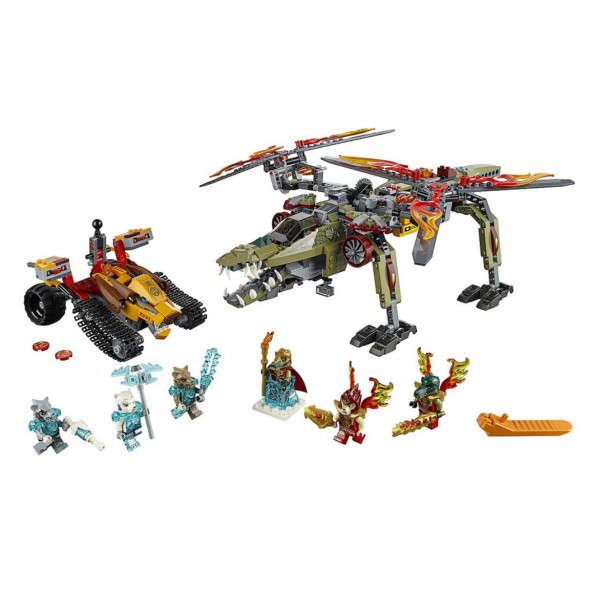 Конструктор LEGO Legends of Chima 70227 Спасение короля Кроми в Великом Новгороде