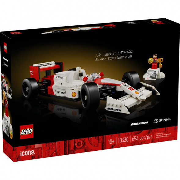 Конструктор LEGO Коллекционные наборы 10330 McLaren F1 MP4/4 и Айртон Сенна в Великом Новгороде