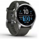 Умные часы Garmin Fenix 7s серебристый с графитовым силиконовым ремешком 010-02539-01 в Великом Новгороде