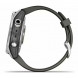 Умные часы Garmin Fenix 7s серебристый с графитовым силиконовым ремешком 010-02539-01 в Великом Новгороде