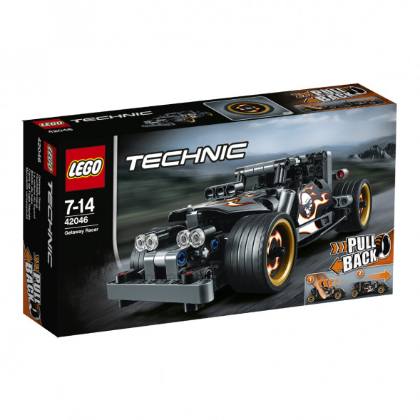 Конструктор LEGO Technic 42046 Гоночный автомобиль для побега в Великом Новгороде
