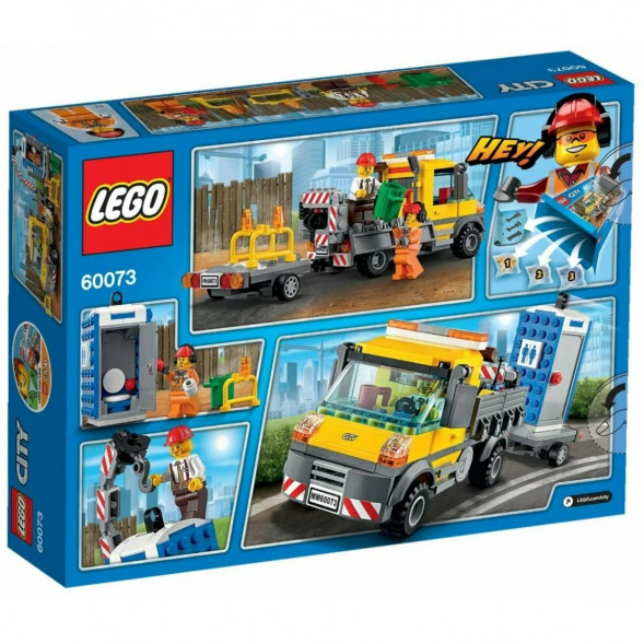 Конструктор LEGO City 60073 Машина техобслуживания в Великом Новгороде
