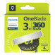 Сменные лезвия Philips OneBlade 360 QP430/50, 3 штуки в Великом Новгороде