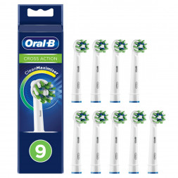 Насадки на зубные щетки Oral-B Cross Action, 9 шт.