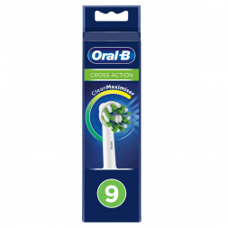 Насадки на зубные щетки Oral-B Cross Action, 9 шт.