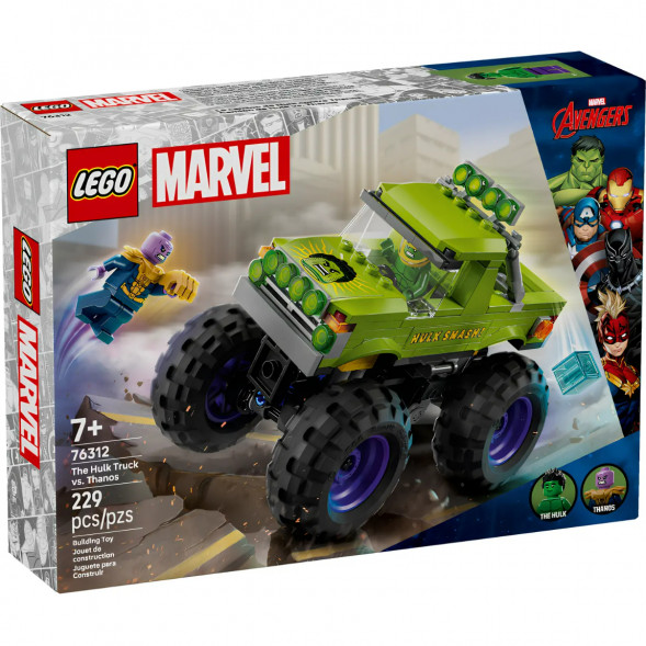 Конструктор LEGO Super Heroes 76312 Халк на внедорожнике против Таноса в Великом Новгороде