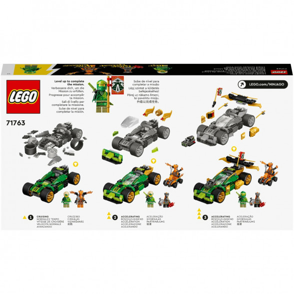 Конструктор LEGO Ninjago 71763 Гоночный автомобиль ЭВО Ллойда в Великом Новгороде
