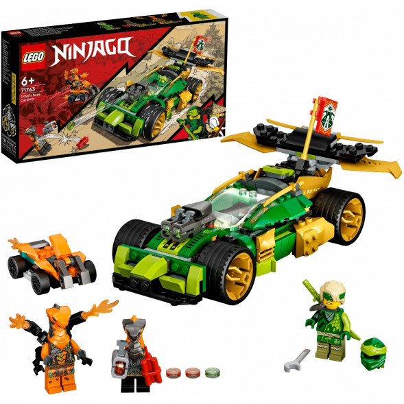 Конструктор LEGO Ninjago 71763 Гоночный автомобиль ЭВО Ллойда в Великом Новгороде