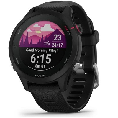 Умные часы Garmin Forerunner 255S Music, черный 010-02641-32 в Великом Новгороде
