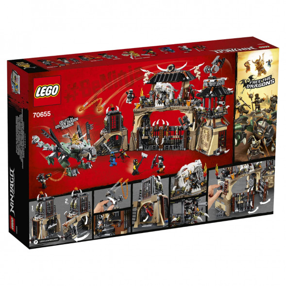 Конструктор LEGO Ninjago 70655 Пещера драконов в Великом Новгороде