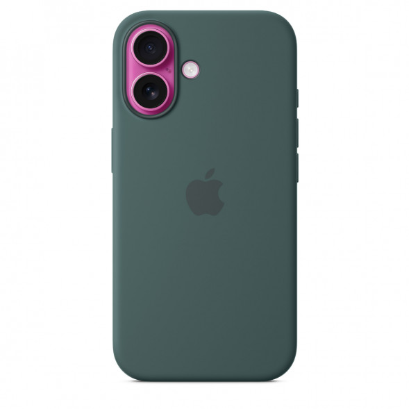 Чехол Apple для iPhone 16 Silicone MagSafe, Lake Green (MYY83ZM/A) в Великом Новгороде