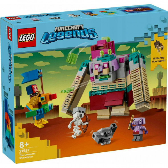 Конструктор LEGO Minecraft 21257 Схватка с Пожирателем в Великом Новгороде