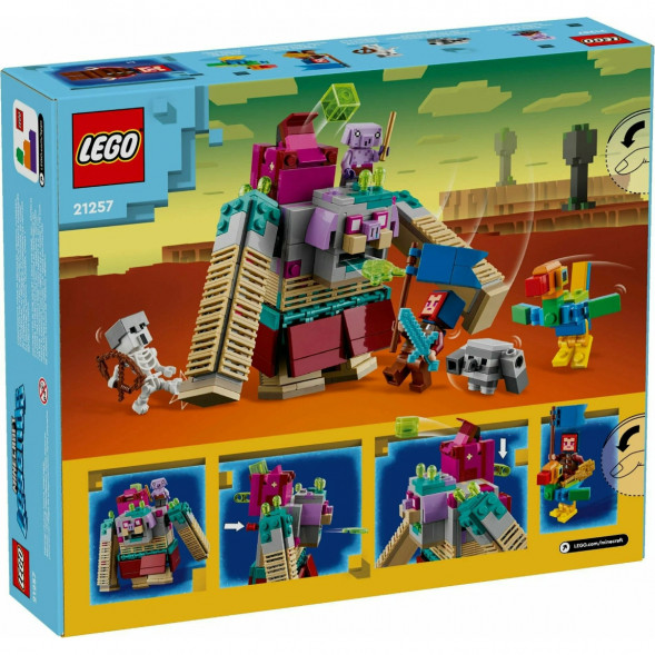 Конструктор LEGO Minecraft 21257 Схватка с Пожирателем в Великом Новгороде