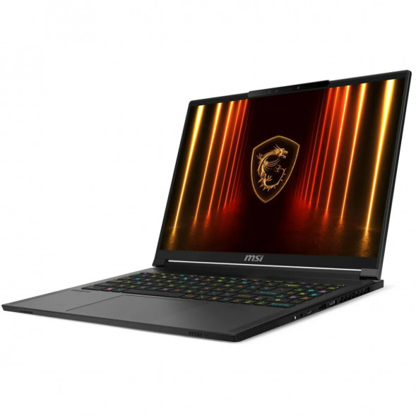 Ноутбук игровой MSI Stealth 16 AI A2HWFG-086XRU (16&amp;quot;, Intel Core Ultra 7, 32ГБ, 1ТБ SSD, RTX 5060, FreeDOS), черный в Великом Новгороде