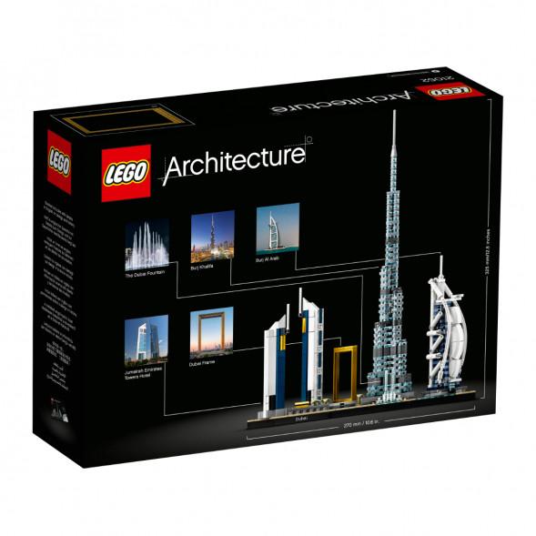 Конструктор LEGO Architecture 21052 Дубай в Великом Новгороде