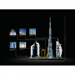 Конструктор LEGO Architecture 21052 Дубай