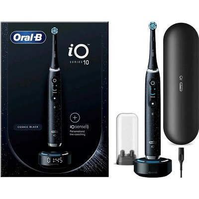 Электрическая зубная щетка Oral-B iO 10, cosmic black в Великом Новгороде