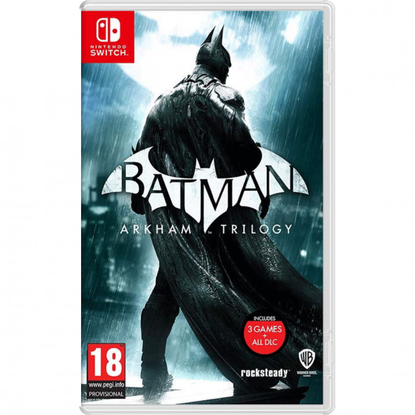 Игра Batman: Arkham Trilogy [Nintendo Switch, русские субтитры] в Великом Новгороде