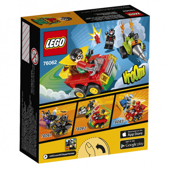 Конструктор LEGO Super Heroes 76062 Робин против Бэйна в Великом Новгороде