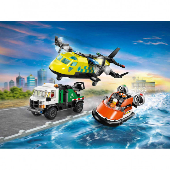 Конструктор LEGO City 60505 Самолет, сервисный грузовик и судно на воздушной подушке в Великом Новгороде