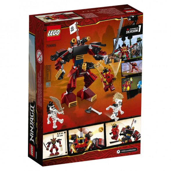 Конструктор LEGO Ninjago 70665 Робот-самурай в Великом Новгороде