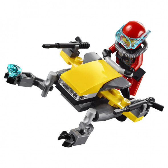 Конструктор LEGO City Deep Sea Explorers 60090 Глубоководный скутер в Великом Новгороде